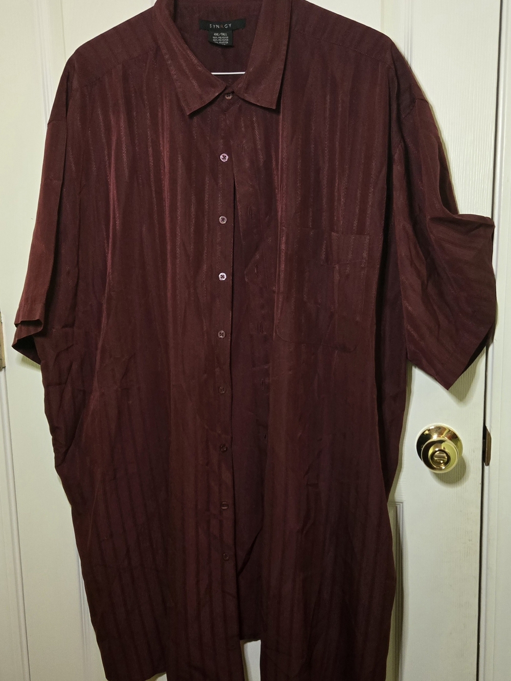 4XL/Tall Men's Dress Shirt